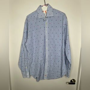 Thomas Dean Men’s Large Dress Shirt